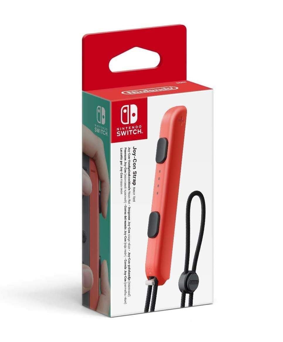 Mando Nintendo Switch - Joy-Con Correa Rojo Neón Mando Nintendo Switch - Joy-Con Correa Rojo Neón